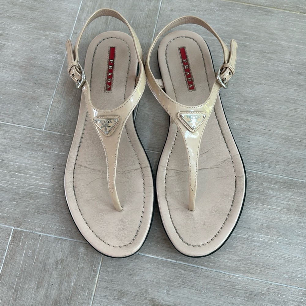 Prada Beige Sandals